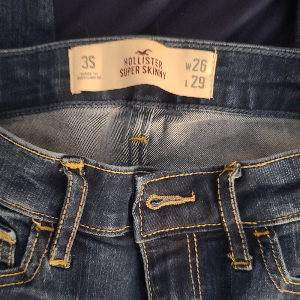 Hollister Super skinny jeans size 3S